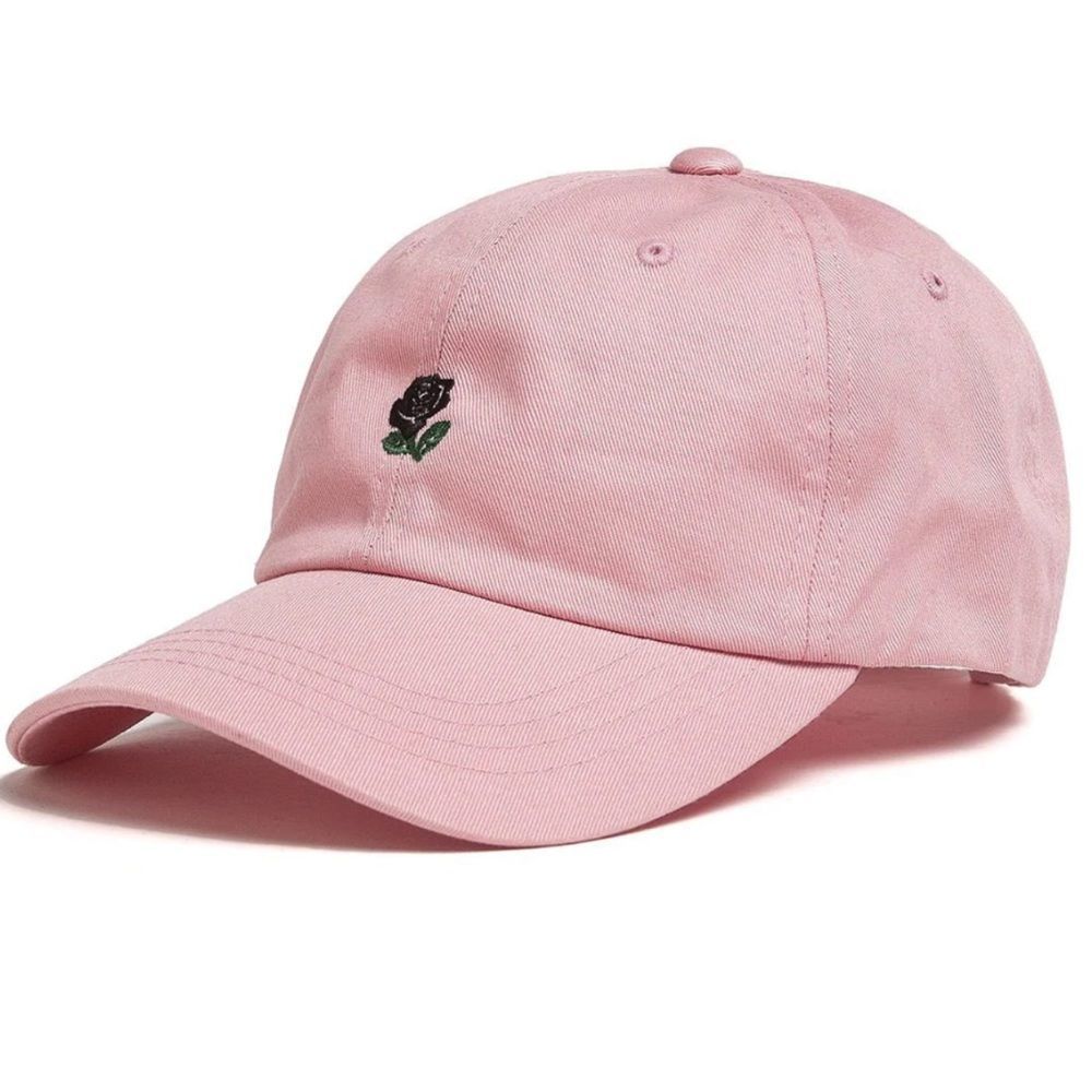 The Hundreds Men's Pink Dad Hat Baseball Cap Streetwear Adjustable One Size